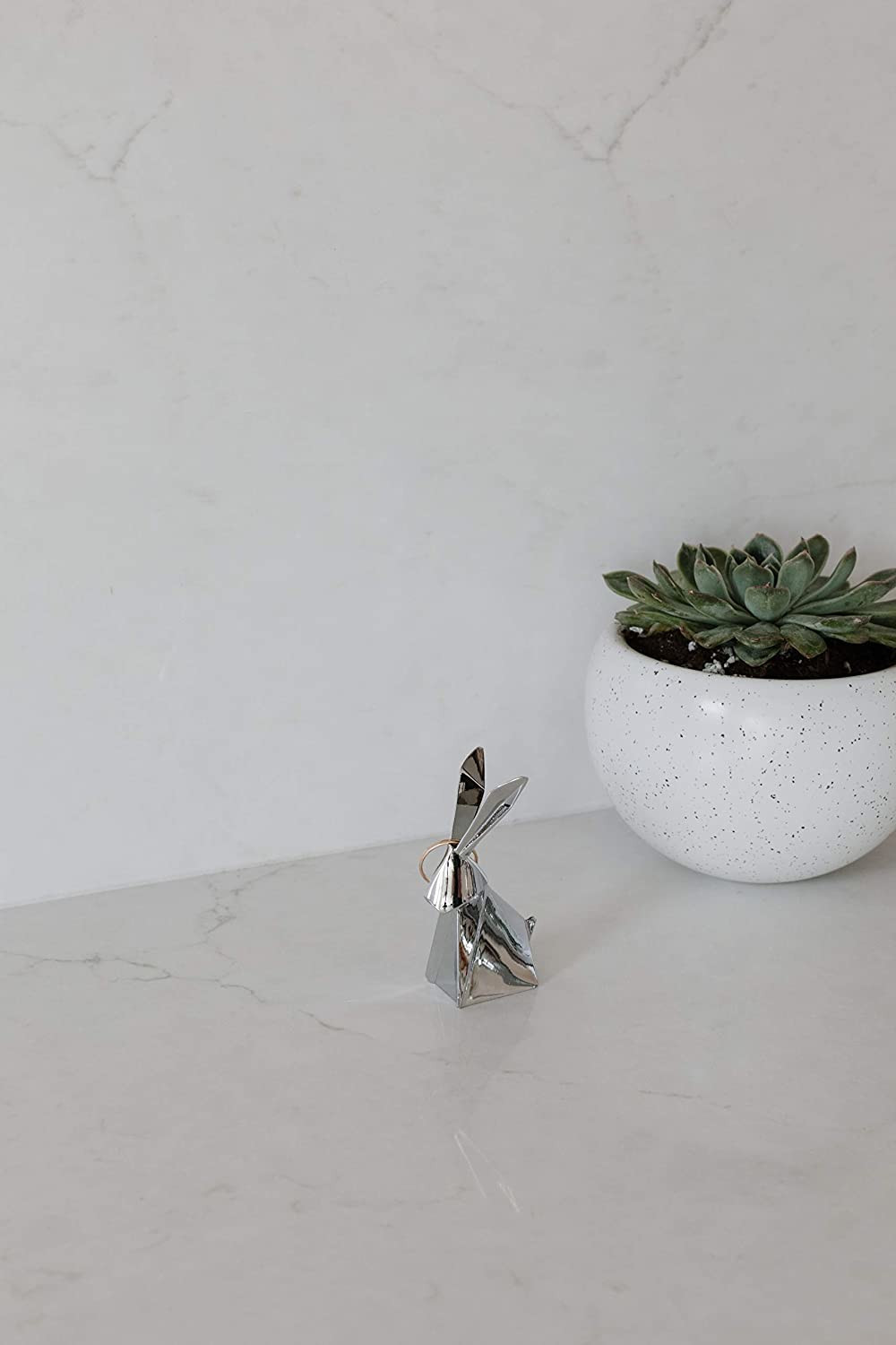 Θήκη δαχτυλιδιών Origami Rabbit