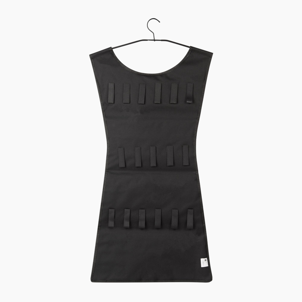 Κρεμάστρα Κοσμημάτων Υφασμάτινη Μαύρη Little Black Dress