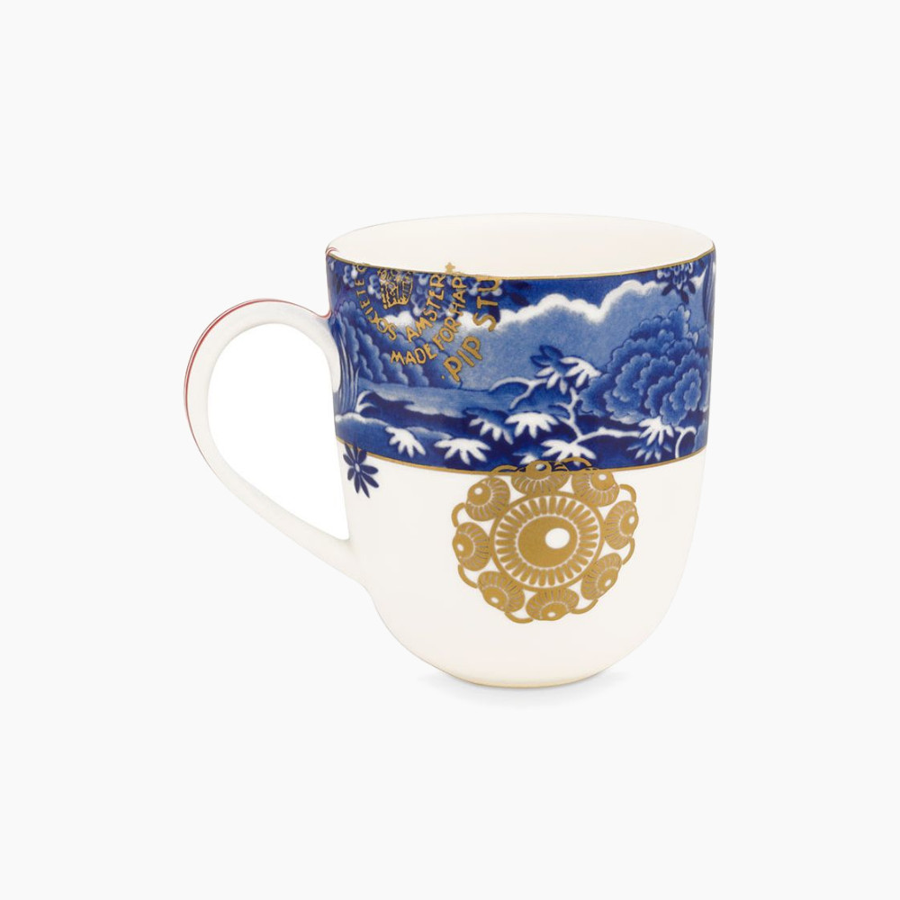 Μικρή Κούπα Heritage Border Blue 160ml