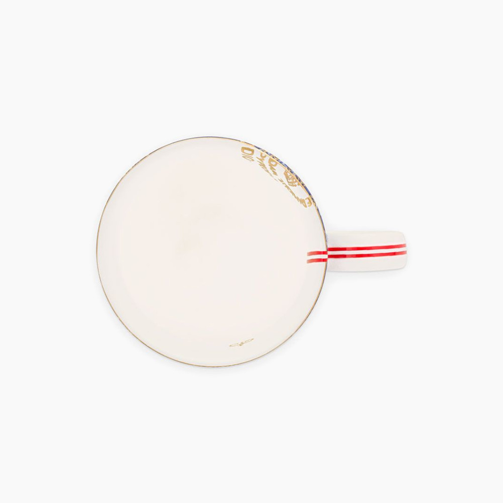 Μικρή Κούπα Heritage Border Blue 160ml