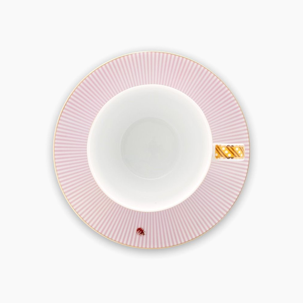 Φλυτζάνι και πιατάκι La Majorelle Pink 280ml