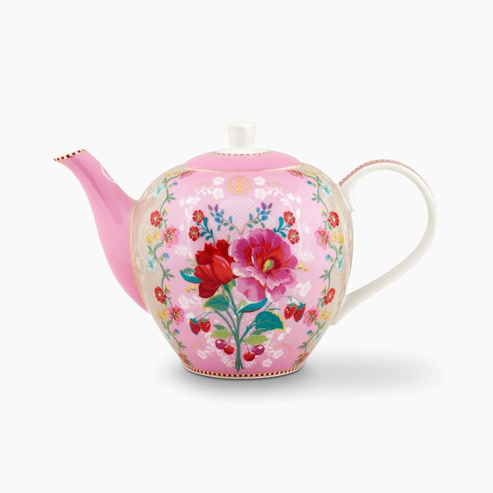 Τσαγιέρα Floral Large Rose Pink