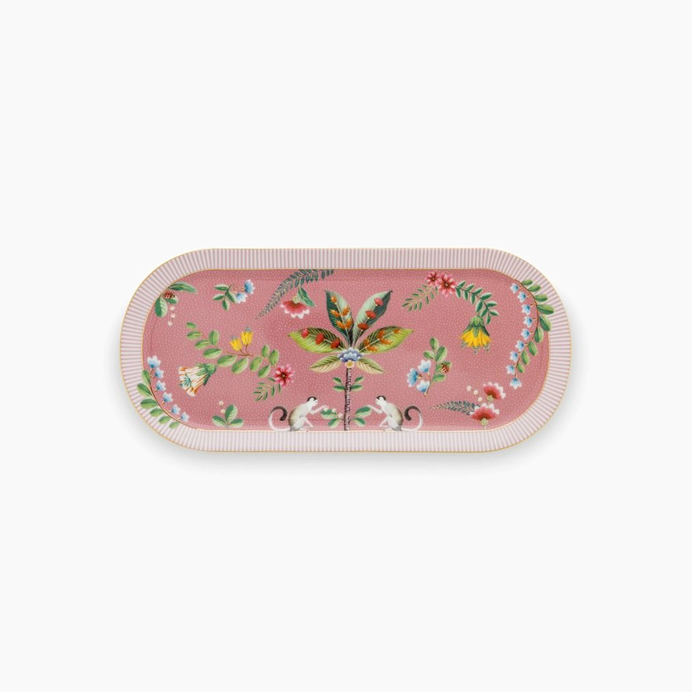 Βάση σερβιρίσματος La Majorelle Pink 33.3 X 15.5 cm