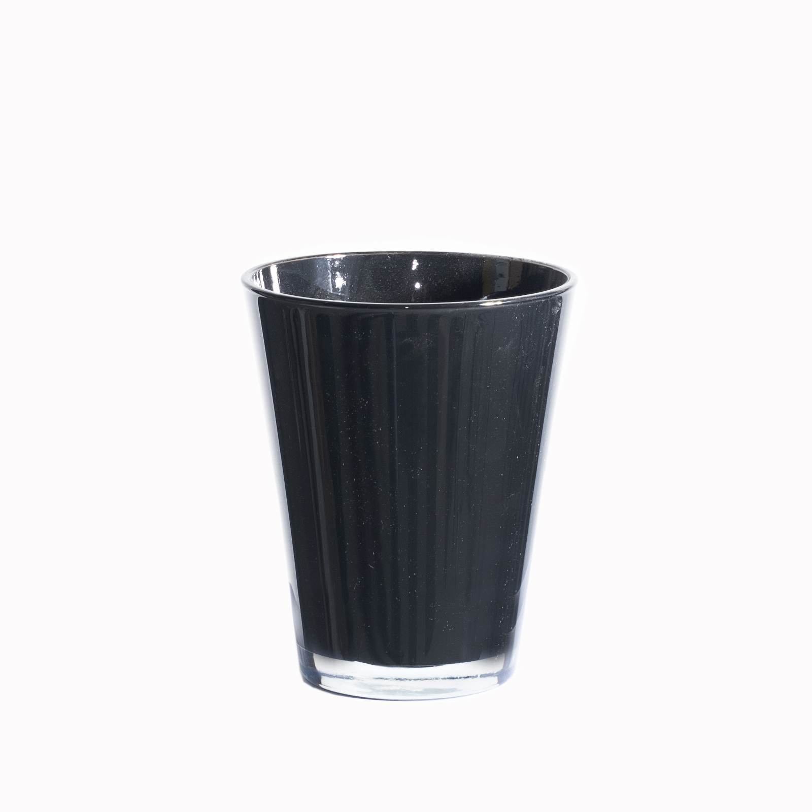 Supergreens Βάζο Γυάλινο Μαύρο.