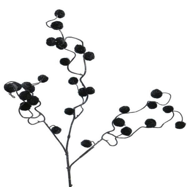 Supergreens Τεχνητό Κλαδί Βαμβάκι Μαύρο 102 εκ.