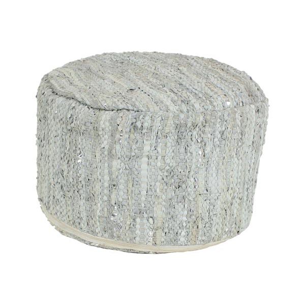 Supergreens Σκαμπώ Υφασμάτινο Γκρι 60x60x41 εκ.