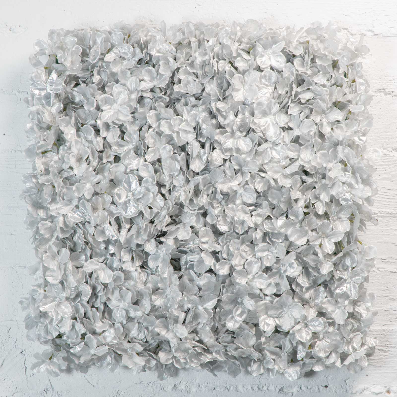 Supergreens Τεχνητή Φυλλωσιά Ορτανσία Ασημί 50Χ50 εκ.