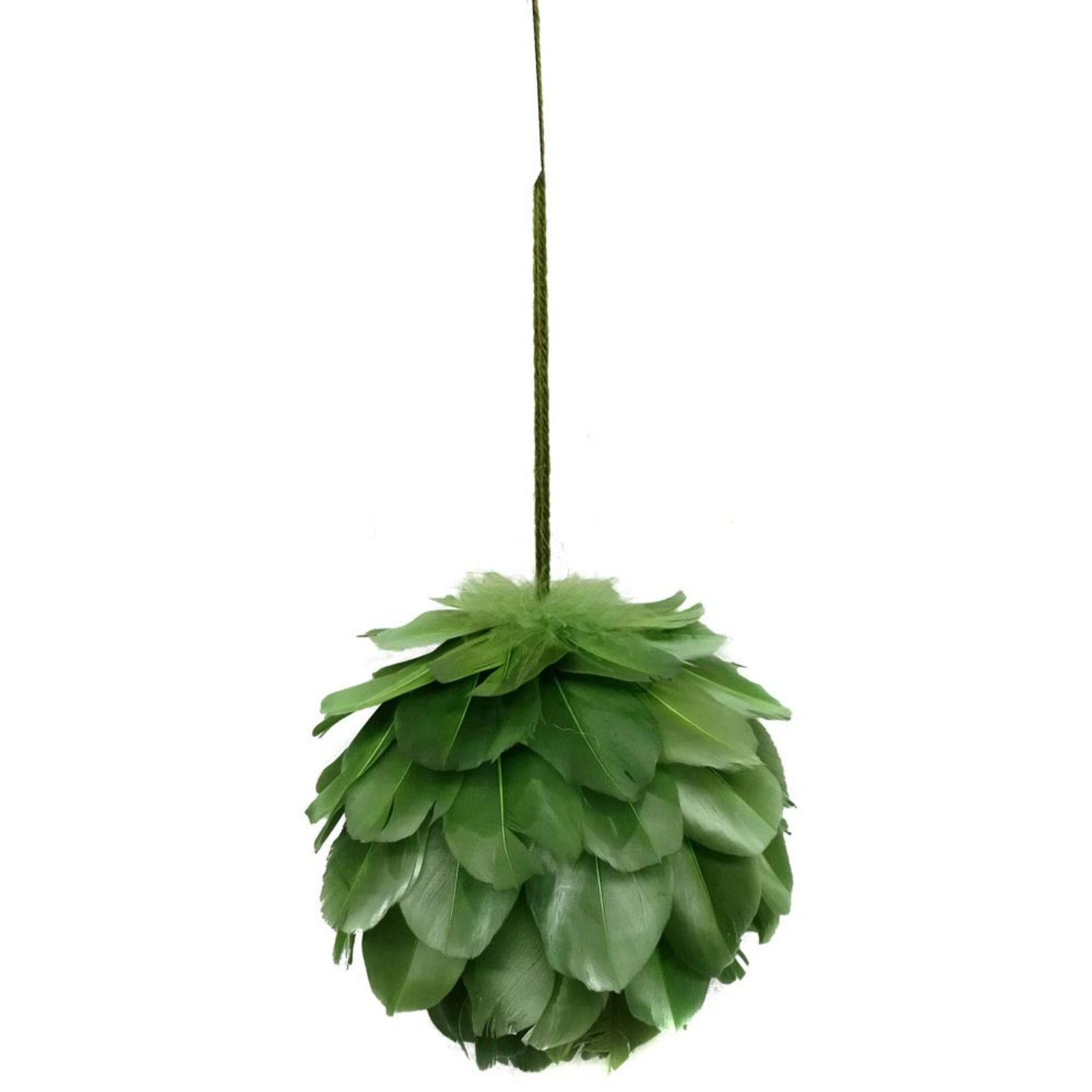 Supergreens Χριστουγεννιάτικη Μπάλα με Φτερά Πράσινη Ø13 εκ.