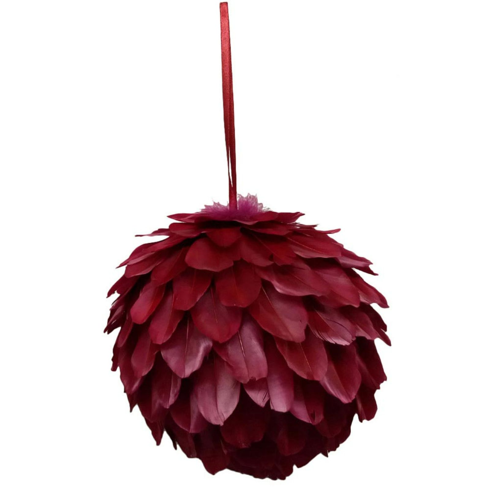 Supergreens Χριστουγεννιάτικη Μπάλα με Φτερά Κόκκινη Ø17 εκ.