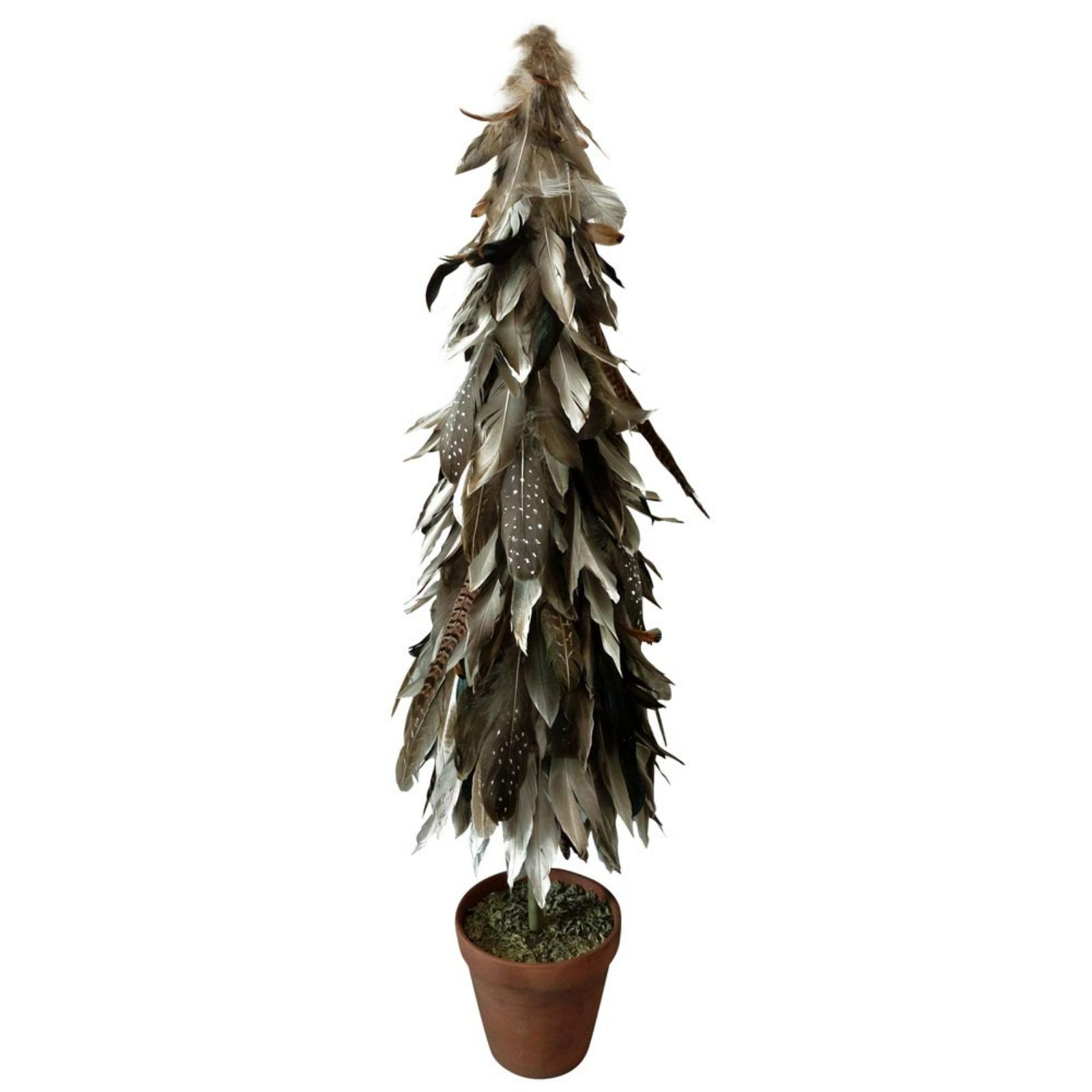 Supergreens Χριστουγεννιάτικο Δέντρο με Φτερά Καφέ 86 εκ.