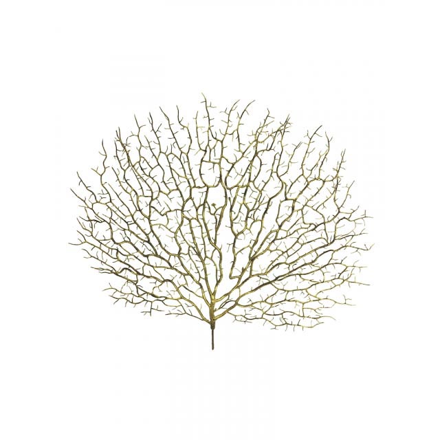 Supergreens Τεχνητό Χωνευτό Κοράλι Χρυσό 49 εκ.