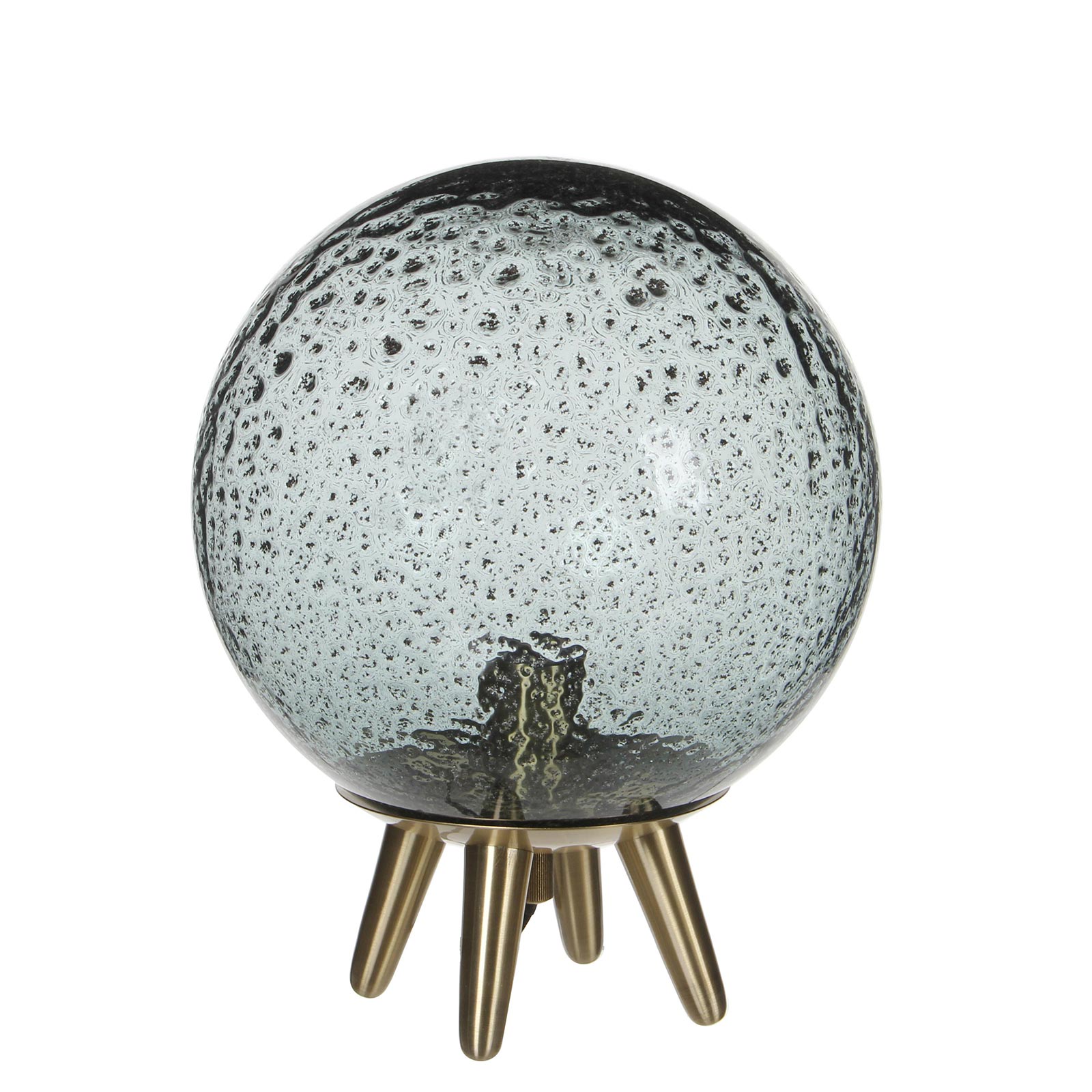 Supergreens Φωτιστικό Επιτραπέζιο Γυάλινο Μπλε 28x28x36 εκ.