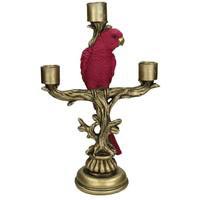 Supergreens Κηροπήγιο Πολυρεζίνη Παπαγάλος Ροζ 31,5 εκ.