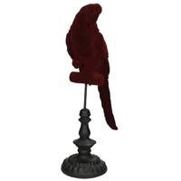 Supergreens Διακοσμητικός Παπαγάλος Πολυρεζίνη Κόκκινος 40,5 εκ.