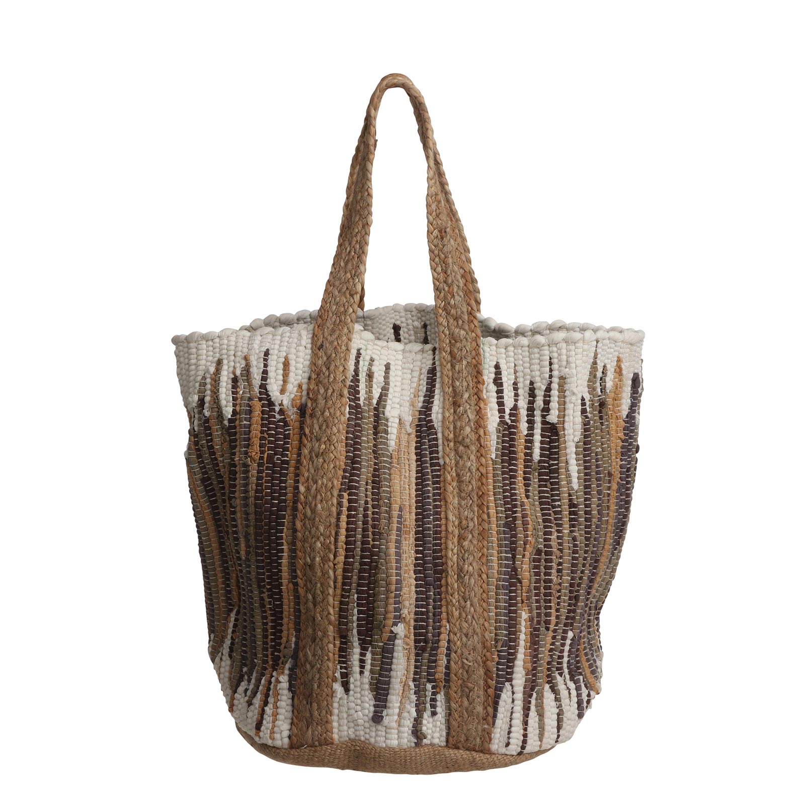 Supergreens Τσάντα Υφασμάτινη Καφέ 35x35x40 εκ.