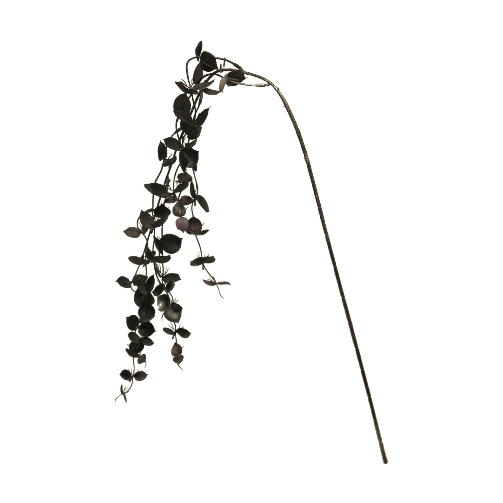 Supergreens Τεχνητό Κλαδί Φύλλο Τριανταφυλλιάς Μωβ 125 εκ.