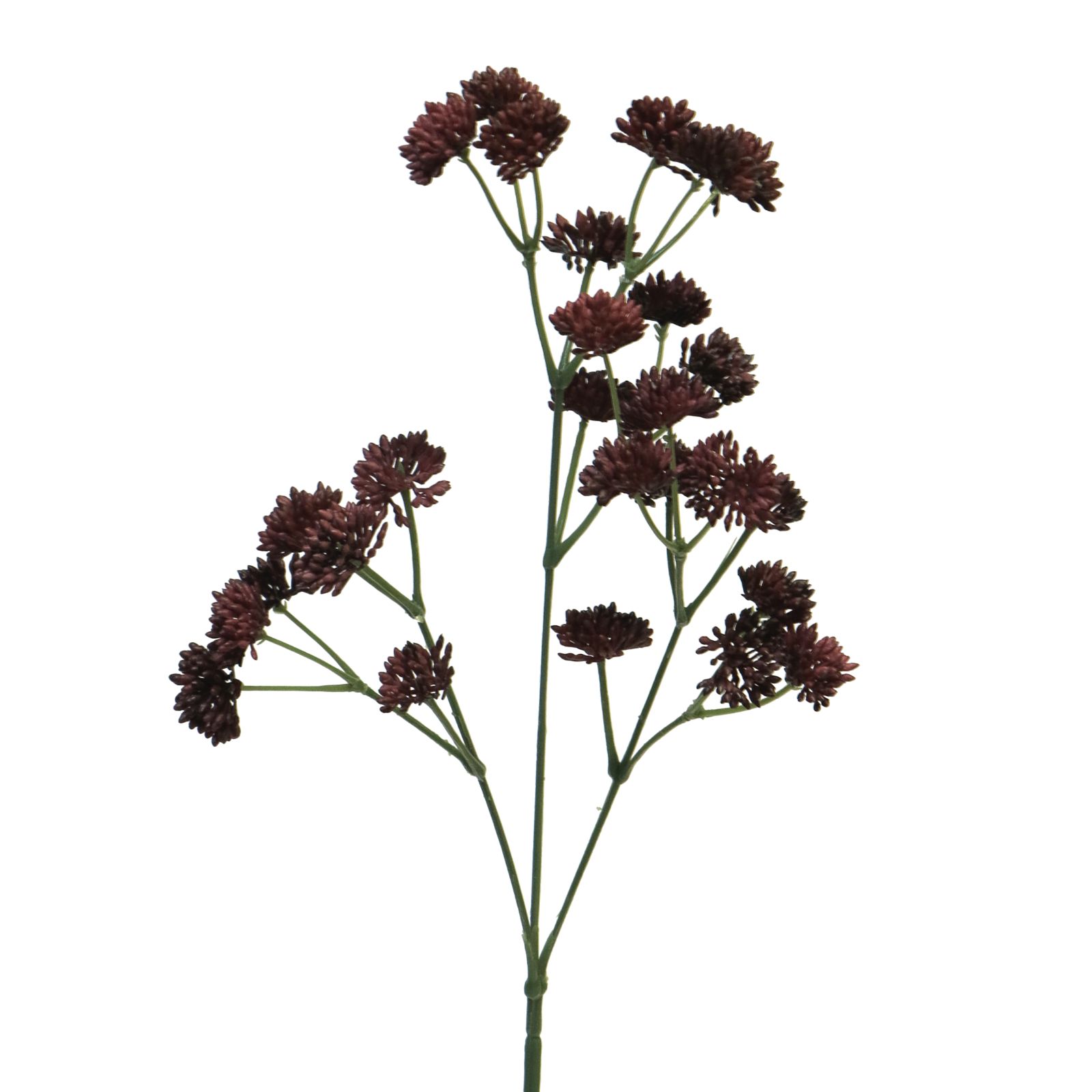 Supergreens Τεχνητό Κλαδί Σέδο Μπορντώ 63 εκ.