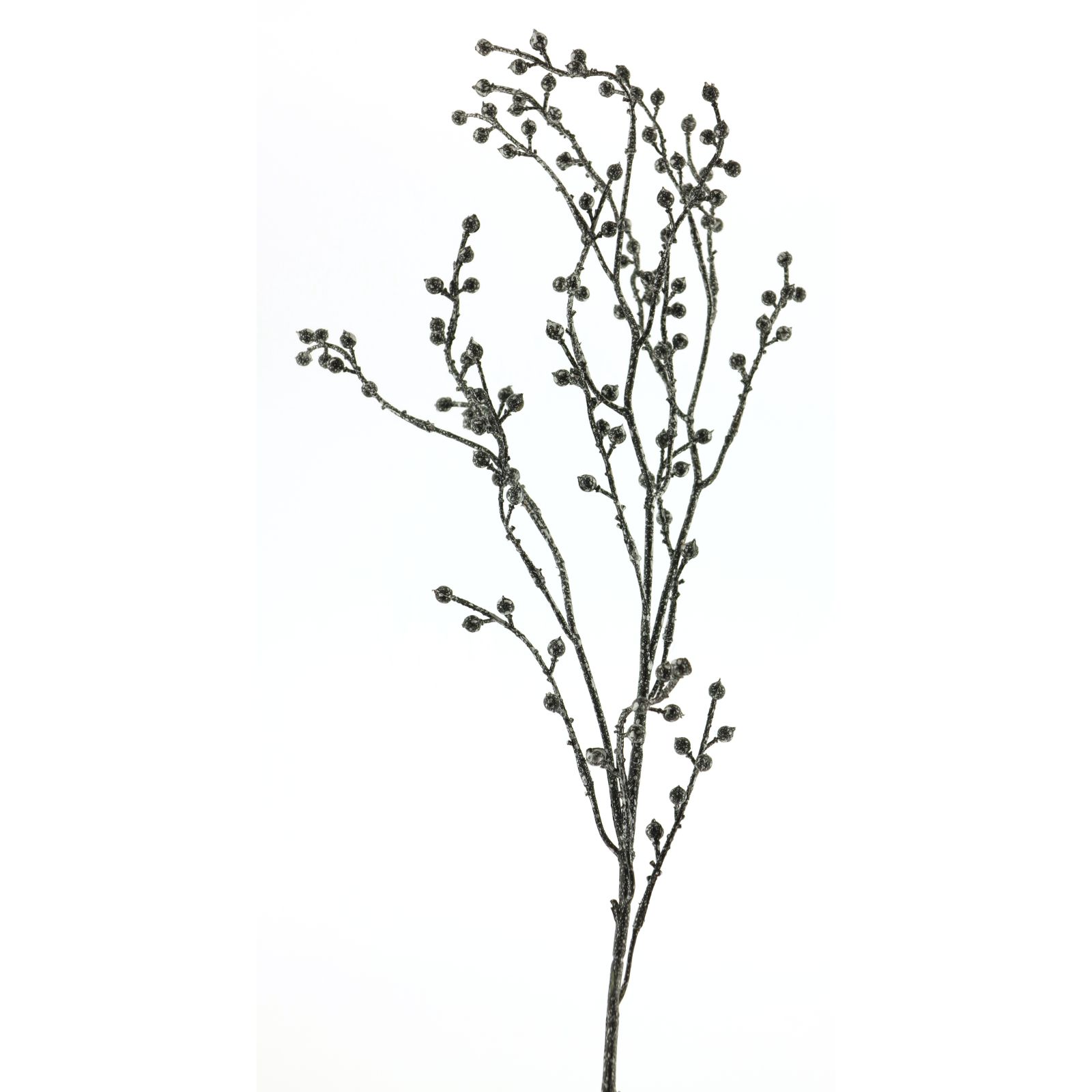 Supergreens Τεχνητό Κλαδί Berry Ασημί 73 εκ.