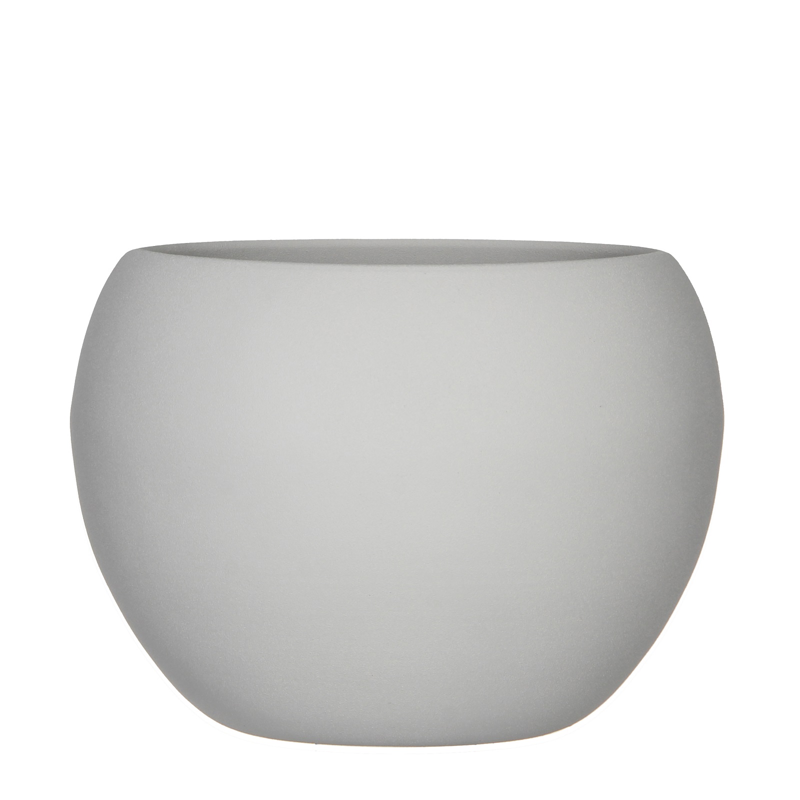 Supergreens Κασπώ Τερακότα  Οβάλ Λευκό 26x26x19 εκ.