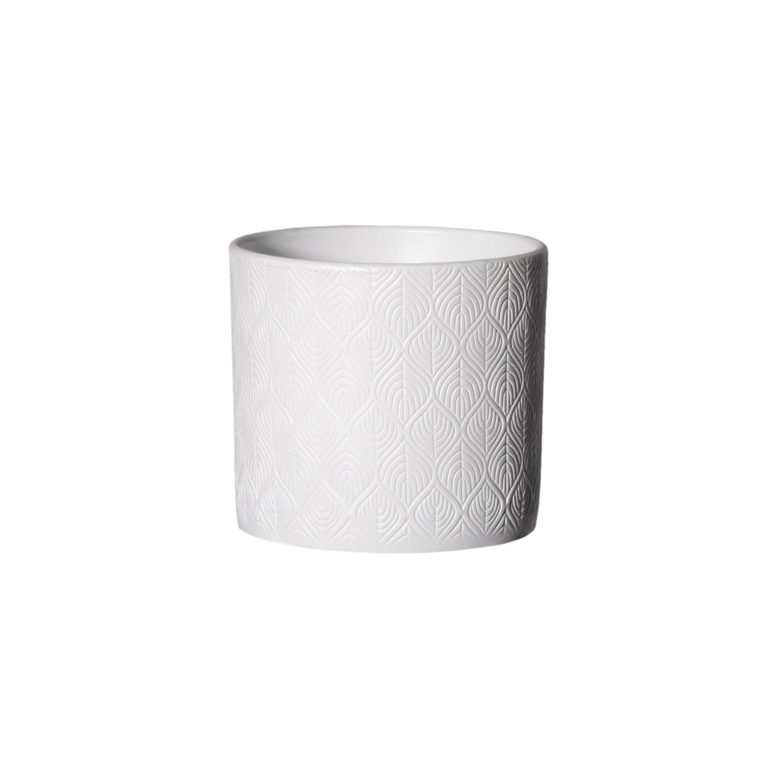 Supergreens Κασπώ Κεραμικό Λευκό Assorted 17x17x13,5 εκ.