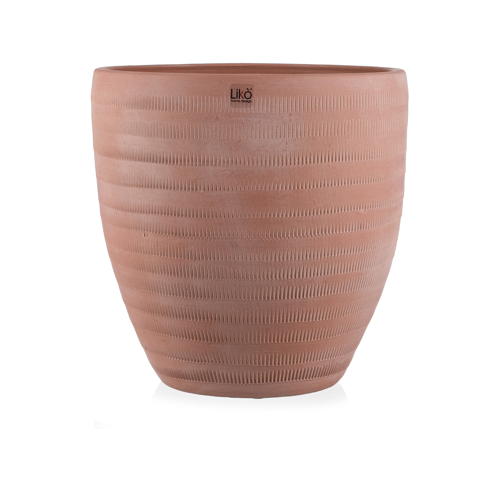 Supergreens Γλάστρα Κεραμική Καφέ 20x20x17 εκ.