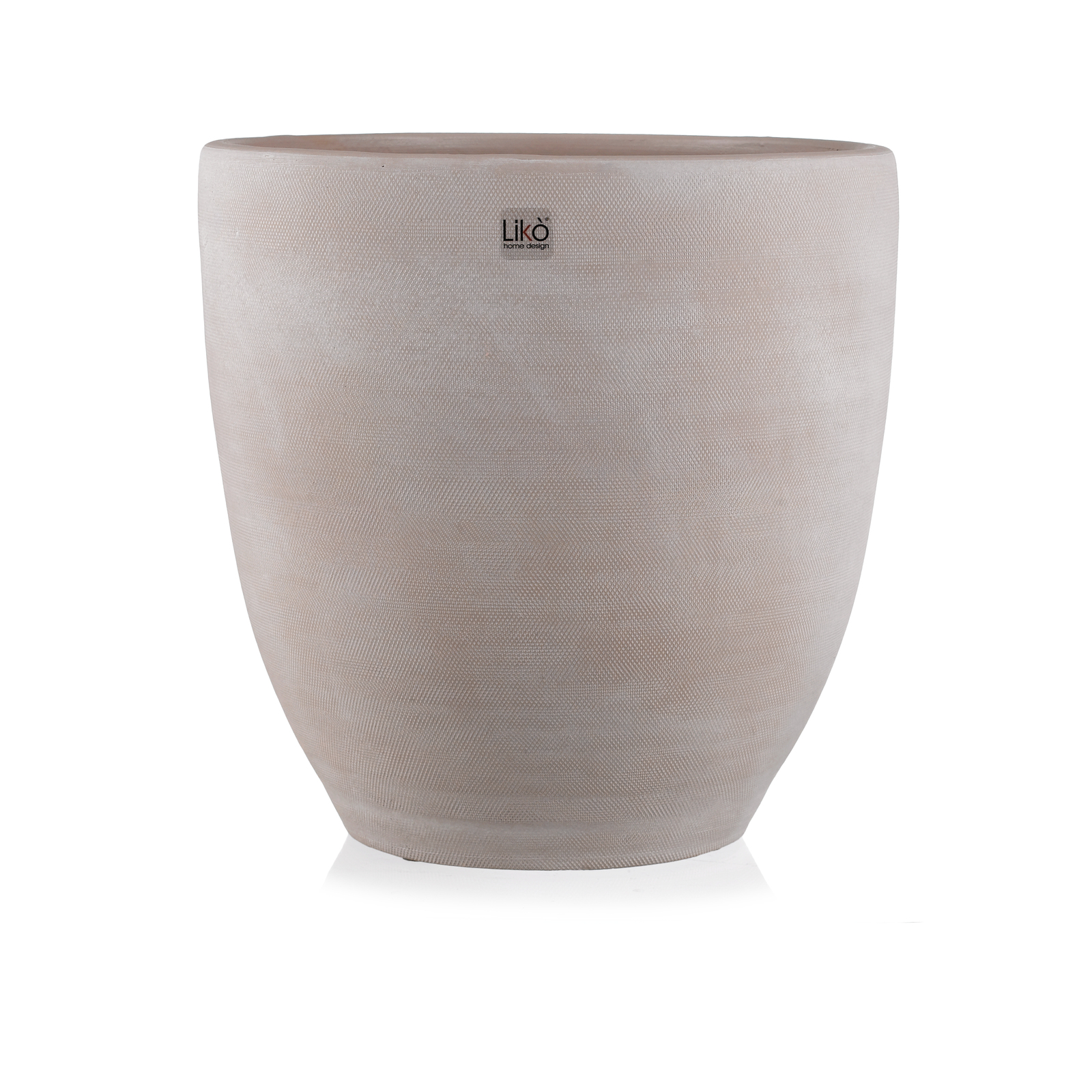 Supergreens Γλάστρα Κεραμική Γκρι 20x20x17 εκ.