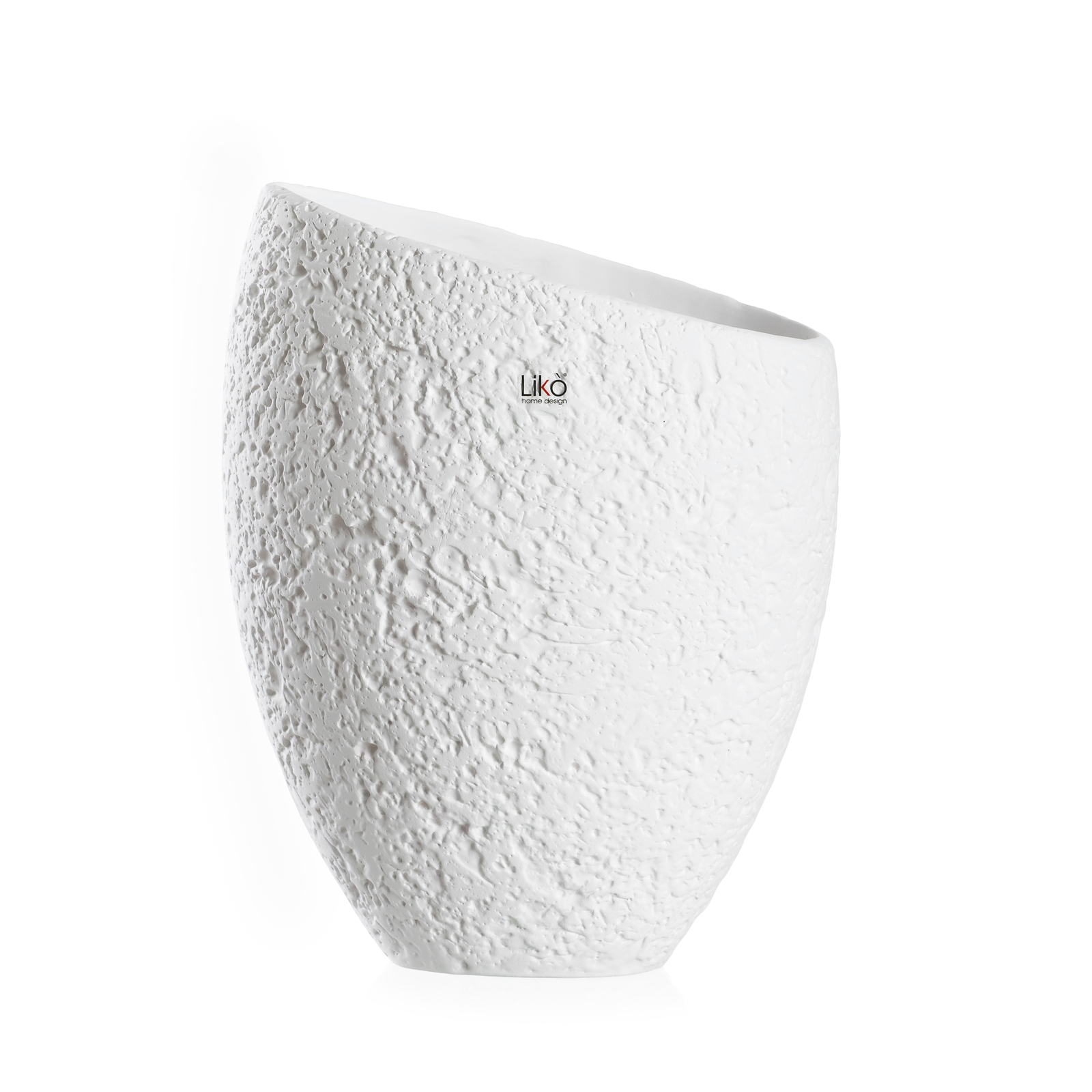 Supergreens Κασπώ Κεραμικό Λευκό 25x25x33 εκ.