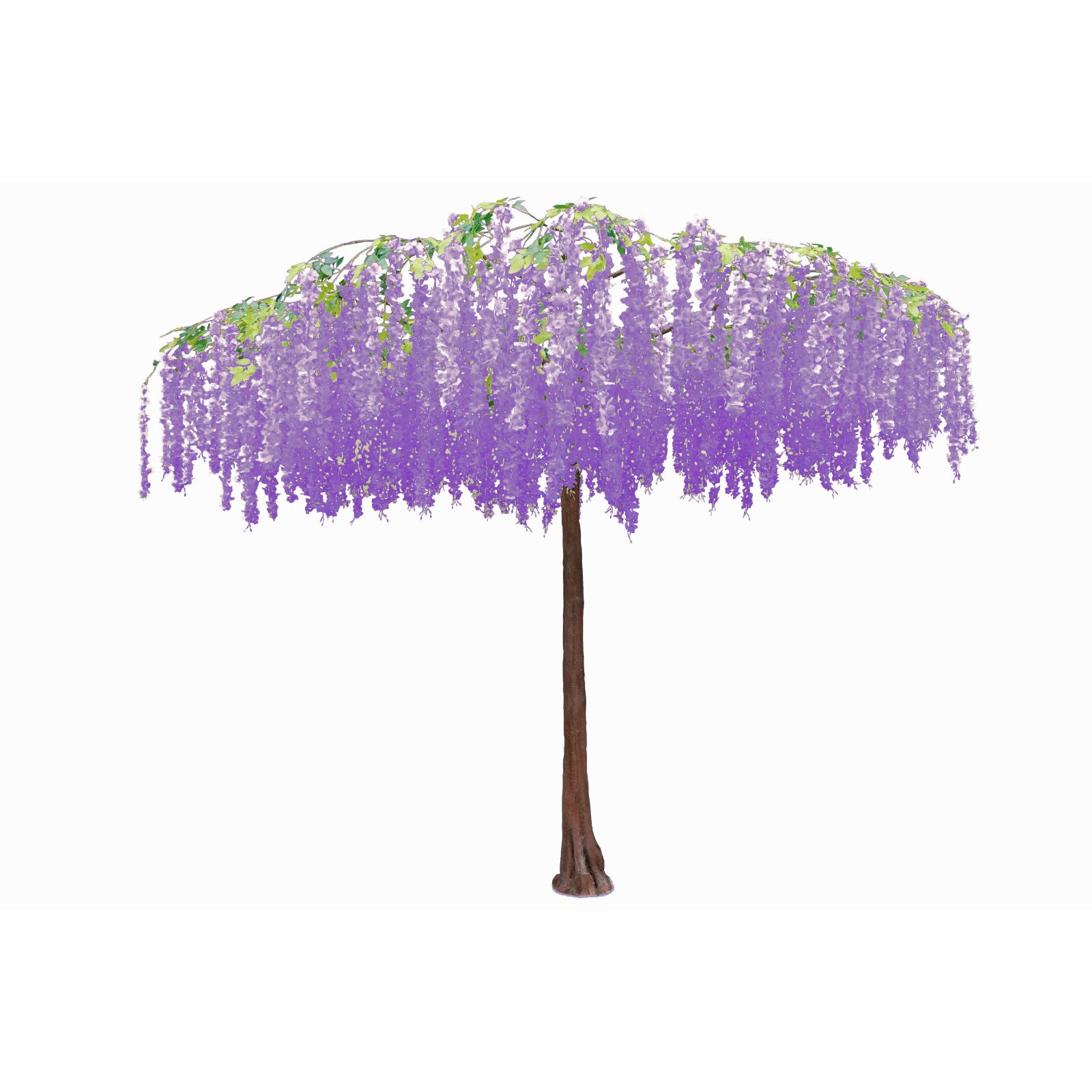 Supergreens Τεχνητό Δέντρο Γλυσίνια Μωβ 290 εκ.