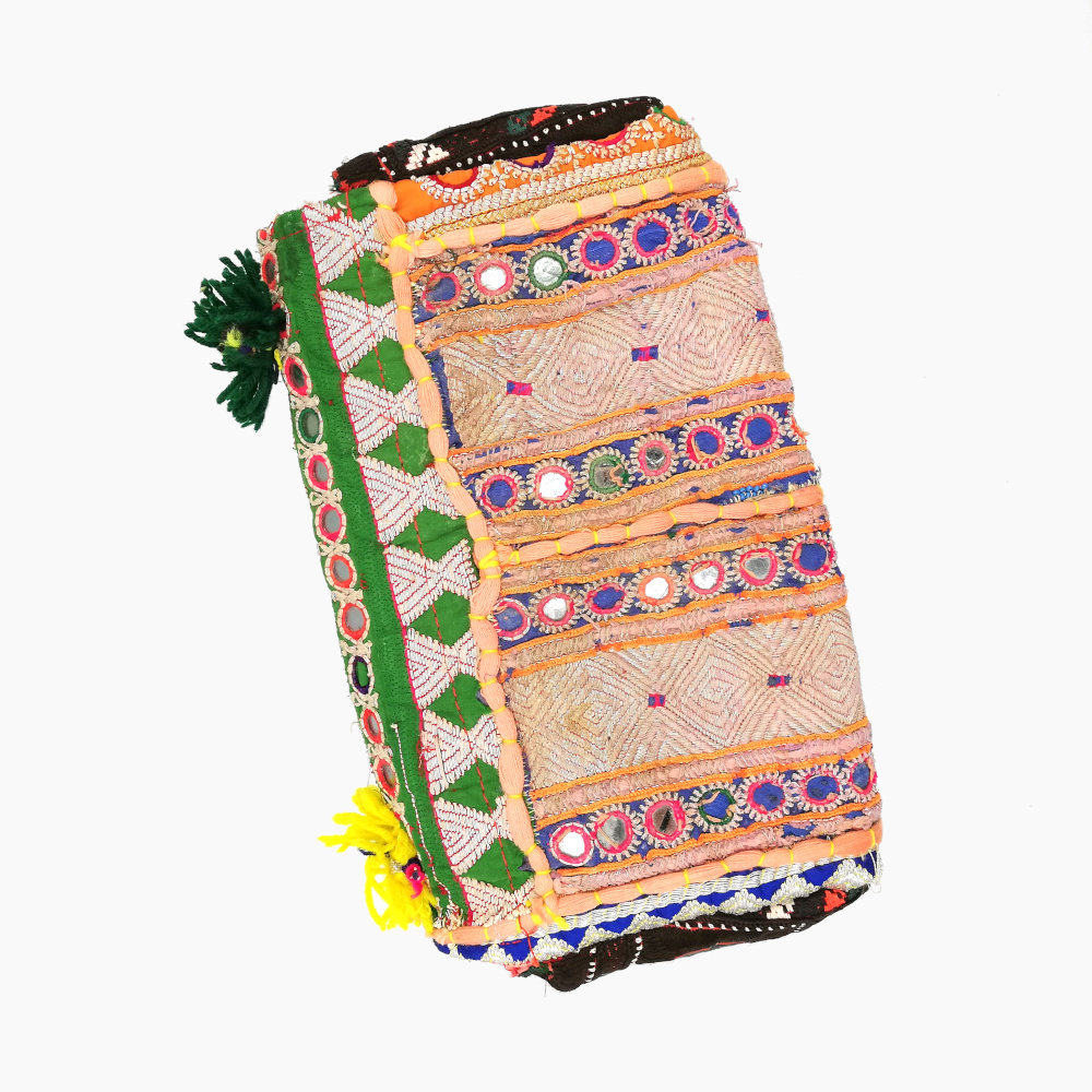 Purple & Pink Bag with Yellow details