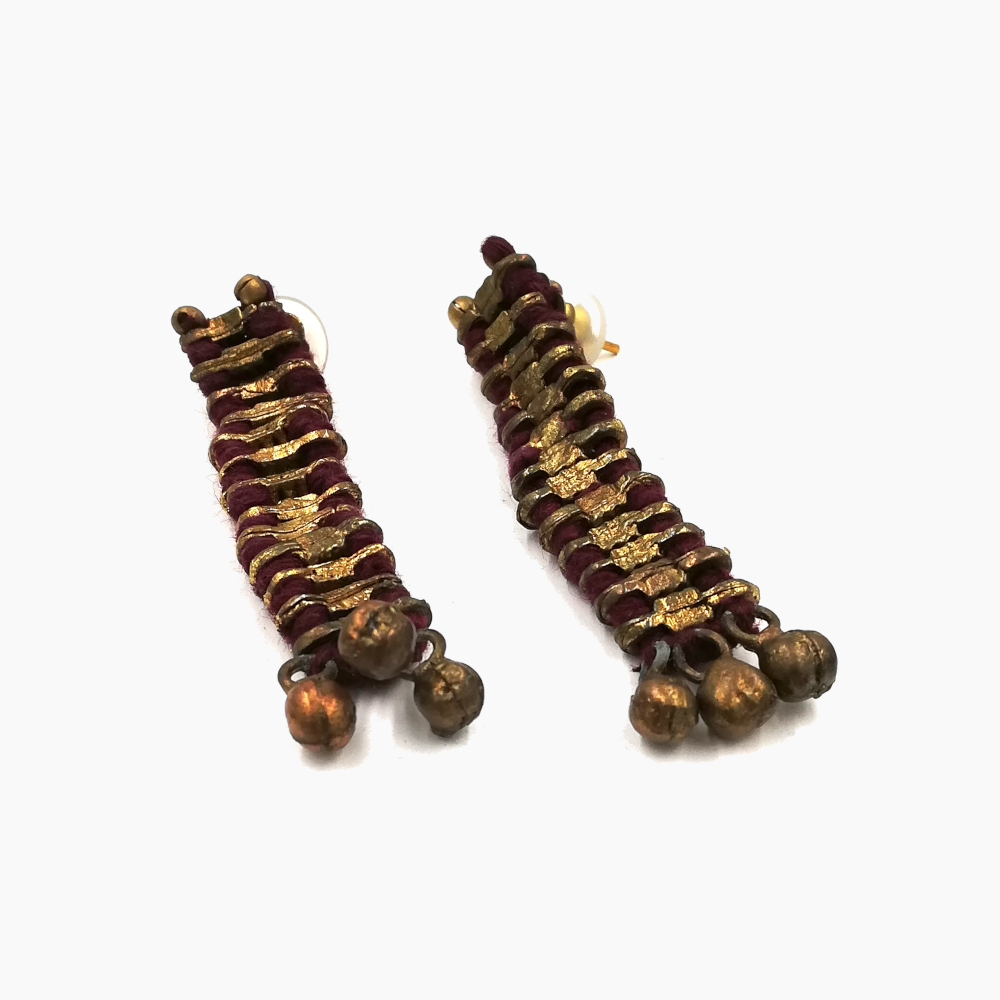 Bordeaux with Gold Metal – Long