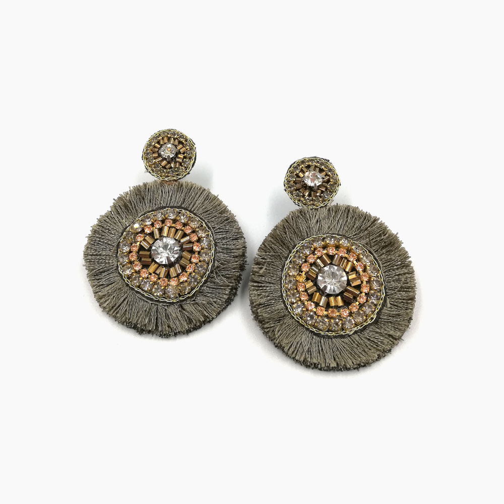 Grey with Golden details